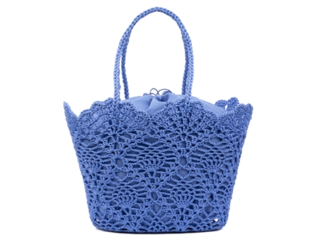 Saco De Ombro De Mulher Iria Quintana Zelbio Fabricado Azul (30)