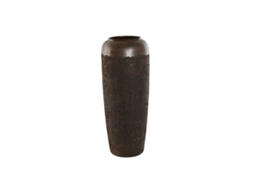 Vaso Home Esprit Castanho Cerâmica 20 X 20 X 50 Cm
