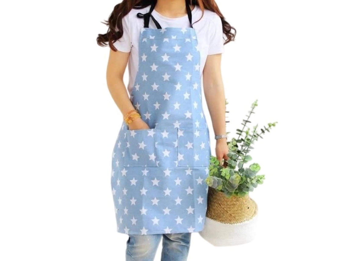 Avental De Lona Ajustável Para Cozinha, Bolsos Grandes, Para Cozinhar, Jardinagem E Pintura