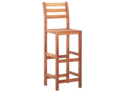 Maison Exclusive - Bancos De Bar 2 Pcs Madeira De Acácia Maciça