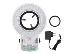 Luz Anel Led Microscópio 56 Pérolas Ajustável 360° | S/MARCA