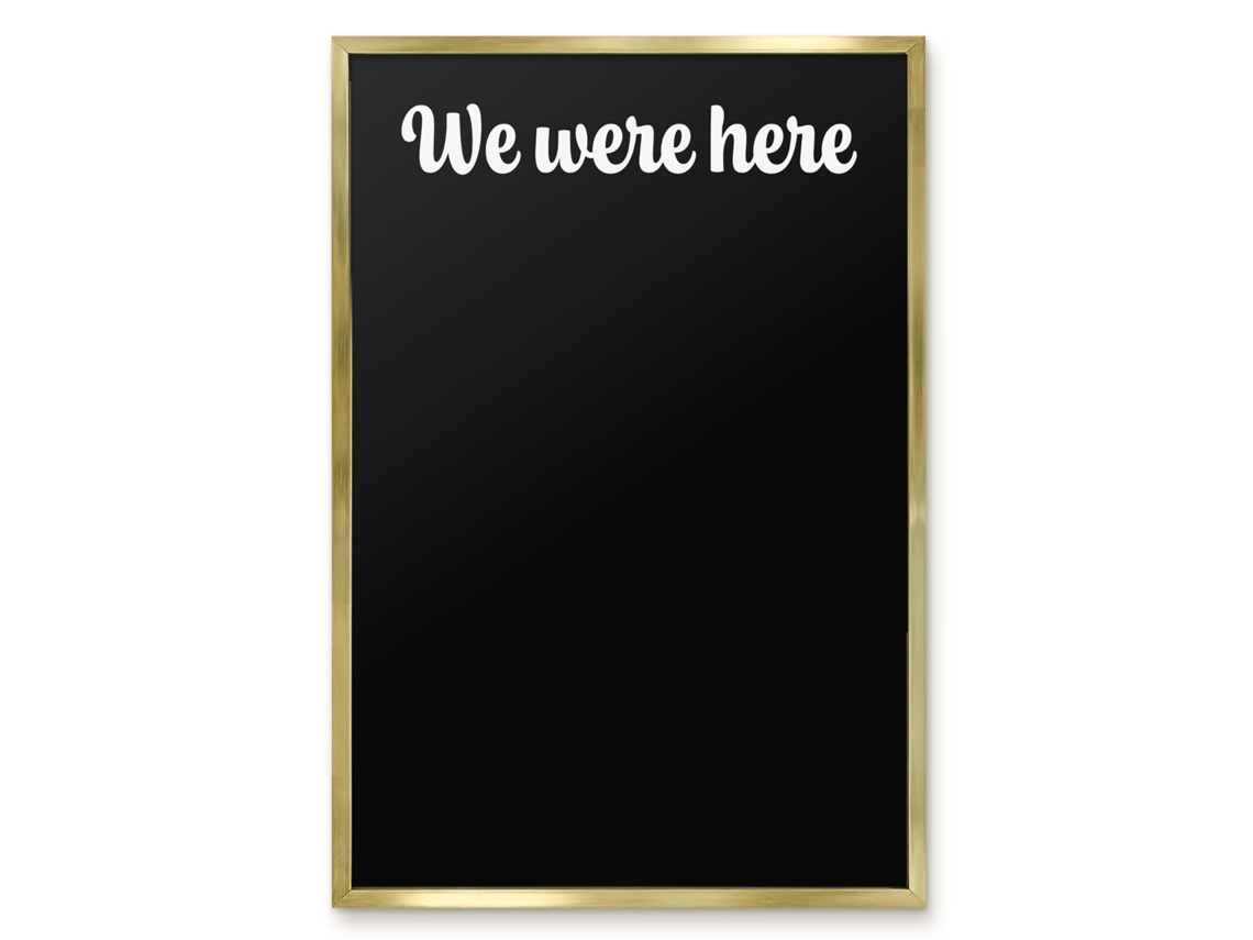 Magnetic Board We Were Here For The Living Room Espelharte (40x60 Cm)
