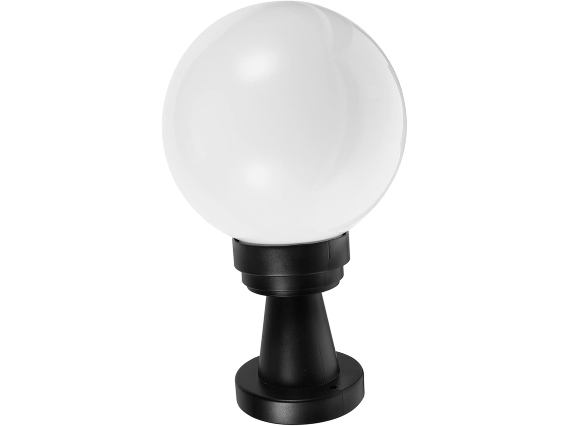 Luminária Externa Branca em Policarbonato com Soquete E27, Sem Necessidade de Fiação, para Iluminação de Pátios e Varandas. SFUSHOS