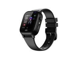 Smartwatch para Crianças, Localização, Chamadas, Pulseira Preta