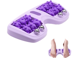 Lurelia Apoio Para Pés Com Massagem, Pp, Roxo, Casa E Escritório