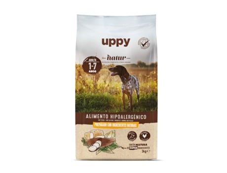 Ração Para Cão Adulto Sem Cererais Frango Uppy Natur