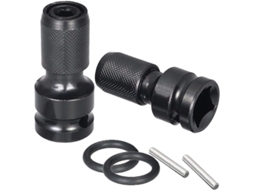 2026 adaptador de Conector Cuadrado para Conector Hexagonal Femenino, Conjunto de 2, de 1/2 a 1/4 Polegadas, Liberação Rápida