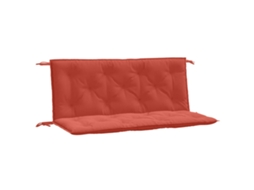 Garden Bench Cushion, Garden Bench Cushions Vidaxl Vermelho Tecido (120 X 50 X 7 Cm)