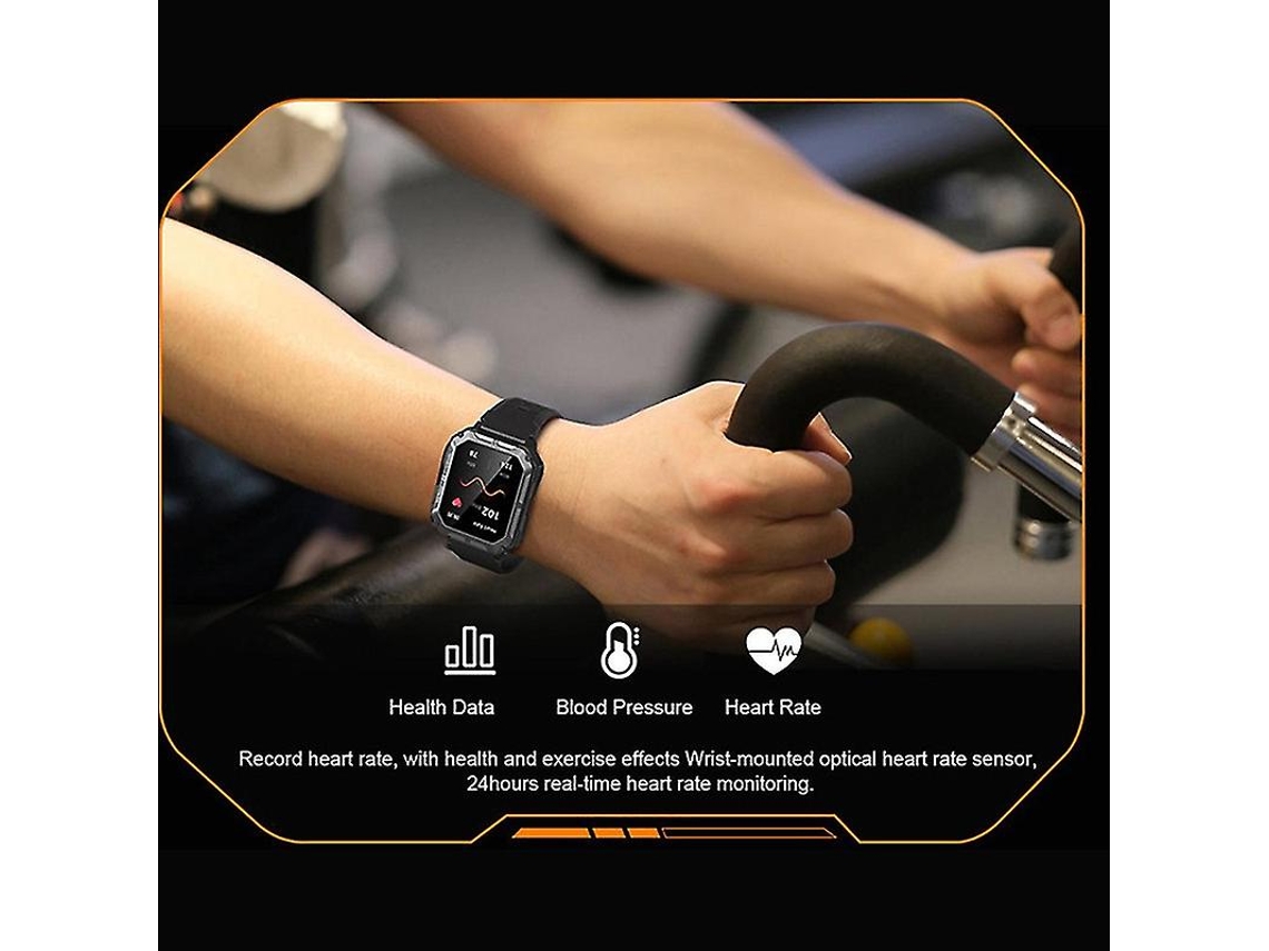 Relógio inteligente com monitor de frequência cardíaca, Bluetooth, chamadas, notificação de informações, pulseira inteligente, relógio esportivo Ly Ebike