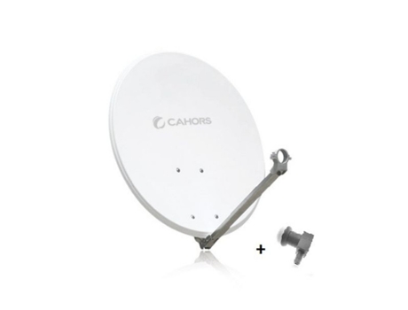 Antena Parabólica 65Cm Alumínio Lnb 141201R13 CAHORS