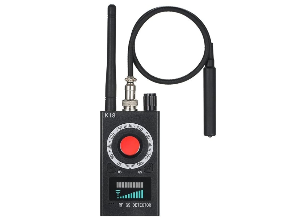 Câmera Espiã Multifuncional Anti-Detector Rastreador Gpspreto YIZHOOD