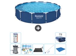 Bestway Piscina Bestway Steel Pro Redonda - 396x84 Cm - 8-peças S21616