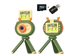 Yizhood 4800W HD Pixel 24 polegadas 180 graus de rotação mini câmera infantil com tripé 8g