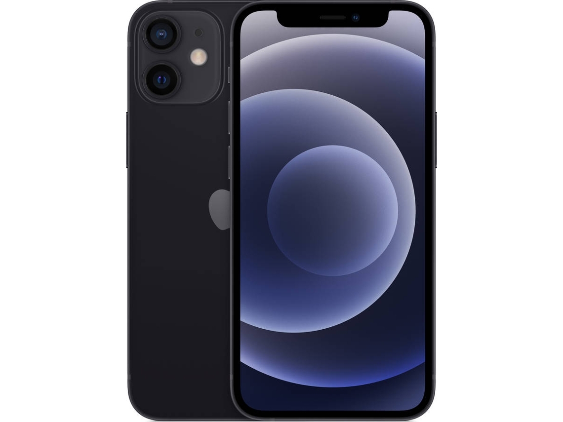 iPhone 12 Mini APPLE (Recondicionado Flippers Sinais de Uso - 5.4'' - 256 GB - Preto)