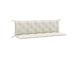 Garden Bench Cushion, Garden Bench Cushions Vidaxl Creme Tecido (180 X 50 X 7 Cm)