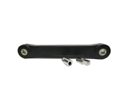 Chave universal dupla de 3/8" com extensão para reparos automotivos e de veículos, ferramenta para faça você mesmo