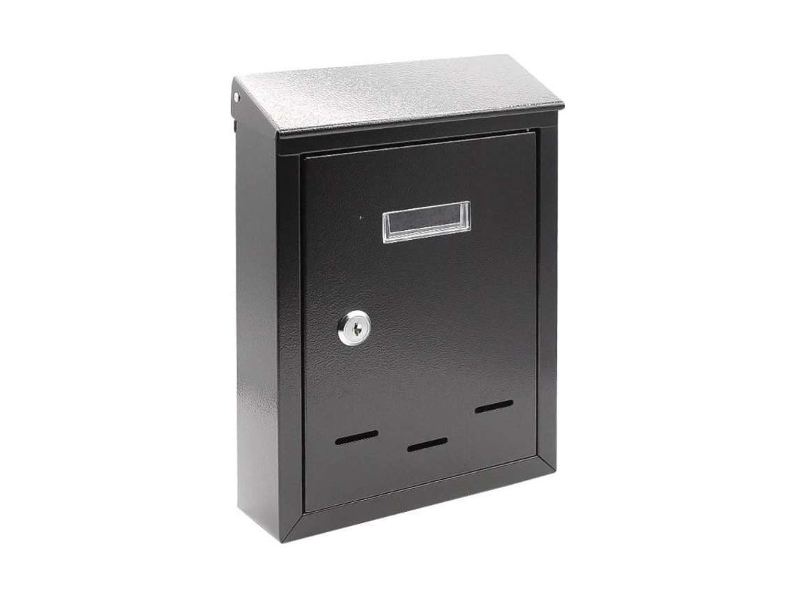 Buzon Metal Exterior Negro Pw178 Wurko