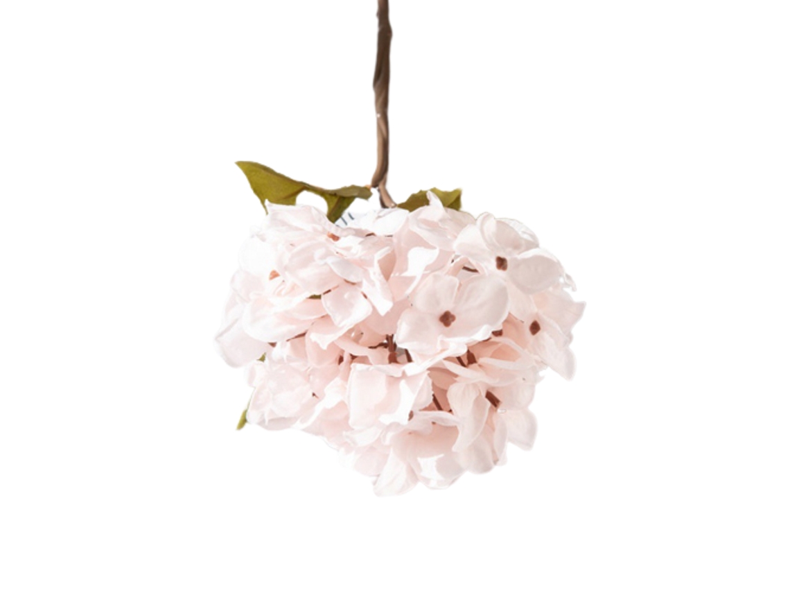 Pacote Vaso de Outono de Hortênsia de Seda para Decoração de Casa Decoração de Natal Buquê de Noiva Conjunto de Parede Flores Artificiais Baratas