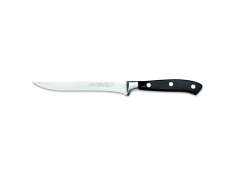 Faca De Cozinha Ergoforge, Aço, Preto, 2,3x6x40 Cm, Sanelli