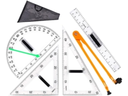 Conjunto De Réguas Matemáticas, Conjunto De Réguas Educativas