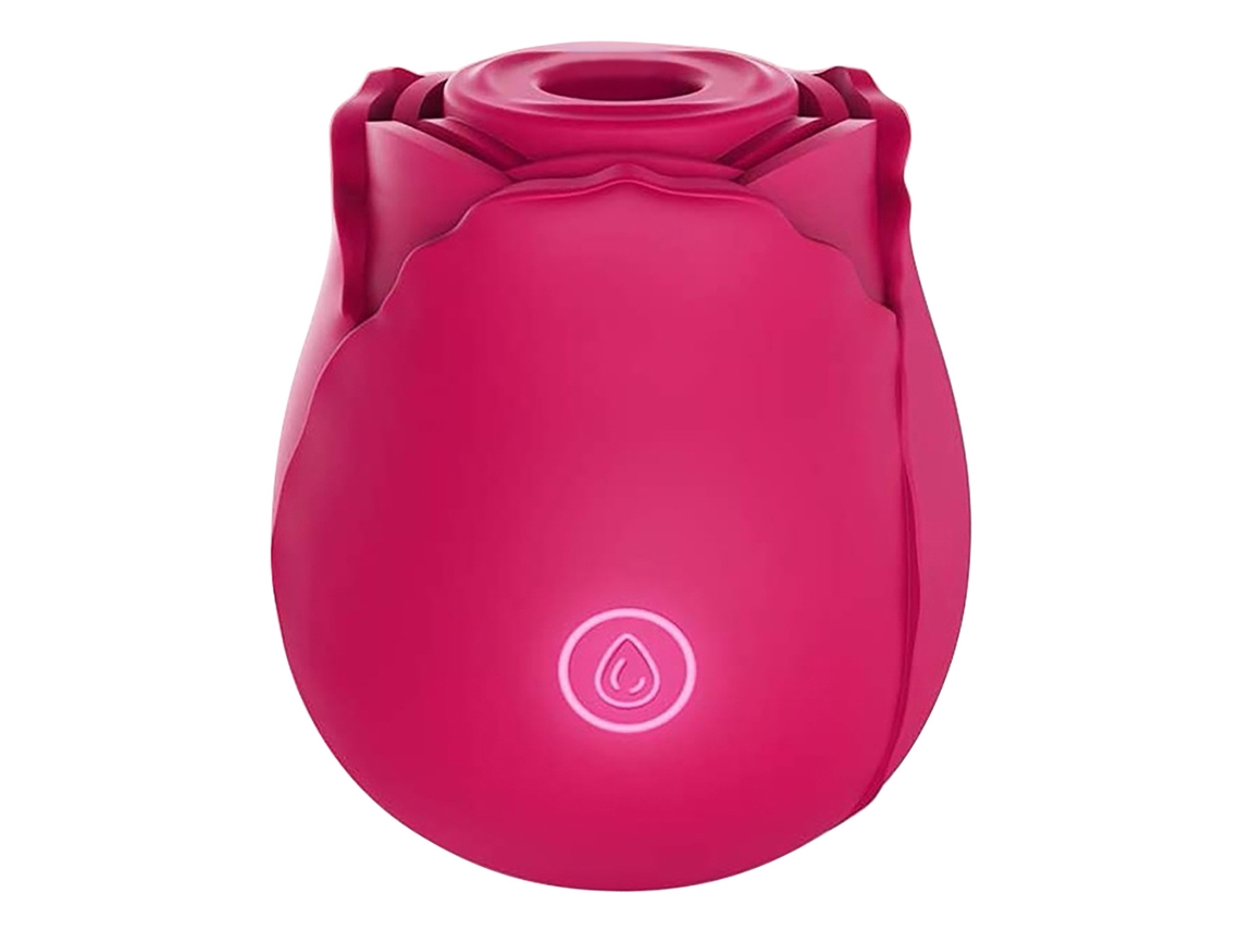Massageador Vibracional Para Mulher Em Forma De Rosa Portátil Sem Fio Recarregável Impermeável