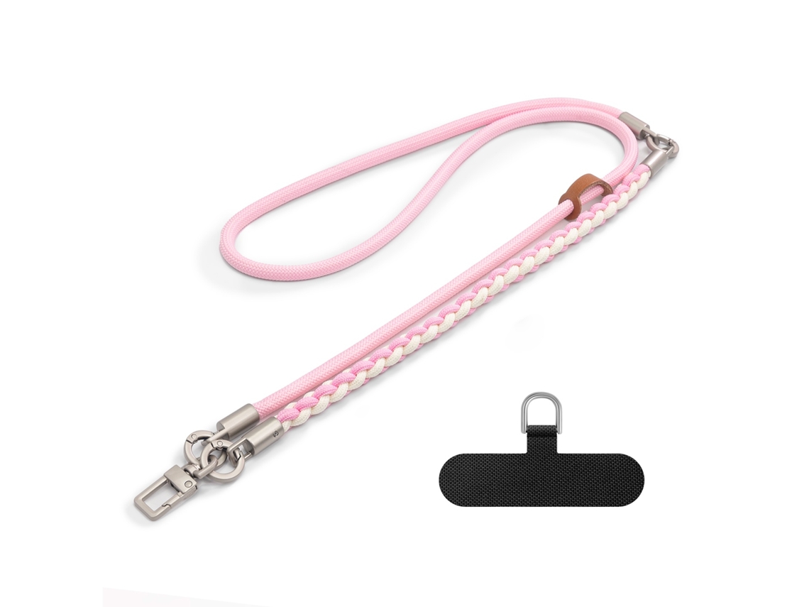 Lurelia Cordão Para Telemóvel Ajustável Anti-perda Transversal Para Pescoço 120 Cm