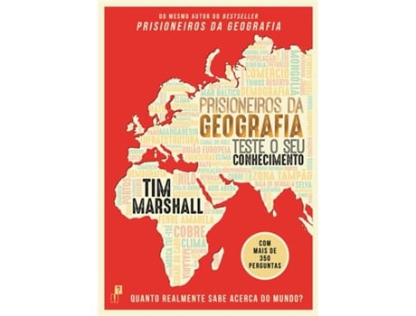 Livro Prisioneiros da Geografia de Tim Marshall (Português)