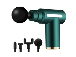 Massageador Elétrico Relaxante Muscular, Abs com Alimentação Dc MDUG (modelo Padrão Verde)