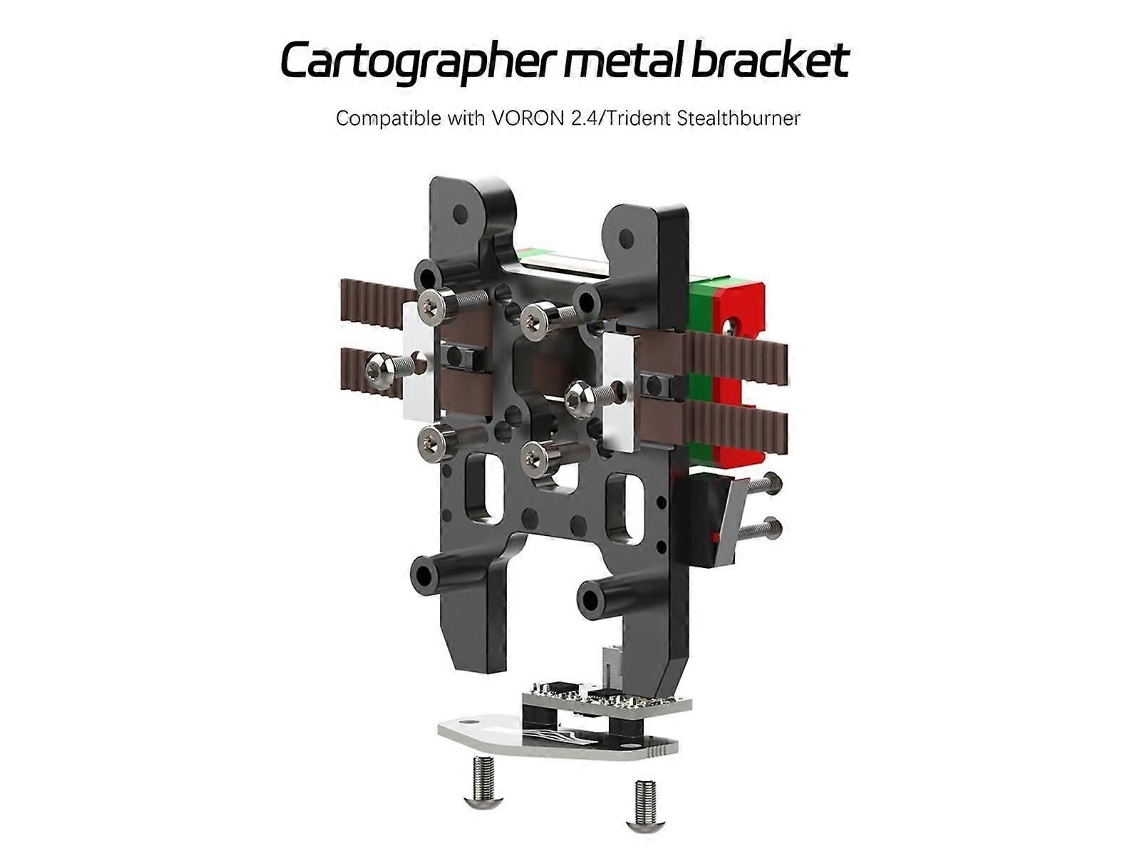 Suporte De Metal Cnc Para Scanner Idm E Sensor De Nivelamento, Compatível Com Impressoras 3d Voron