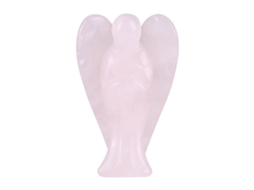 Pedra Cristal Anjo Rosa Energia Cura