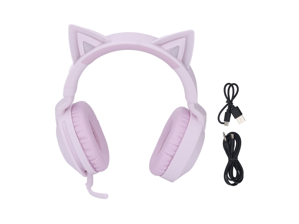 Lurelia Auscultadores Gaming Bluetooth 5.4, Microfone Integrado, Jack 3,5 Mm