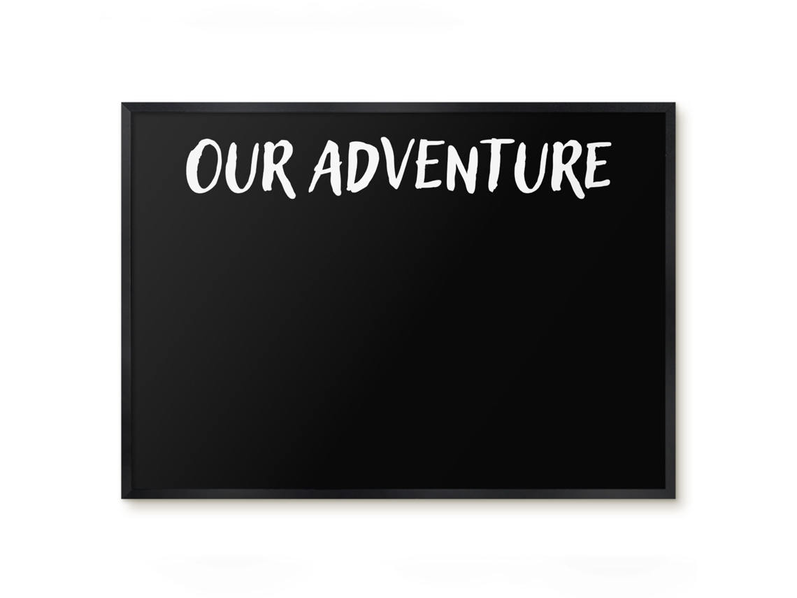 Magnetic Board Our Adventure For The Living Room Espelharte (70x50 Cm)