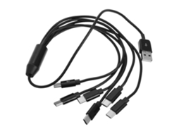 Cabo Usb-c Para Carregamento Rápido De Carro Com 6 Interfaces Tipo C, Material