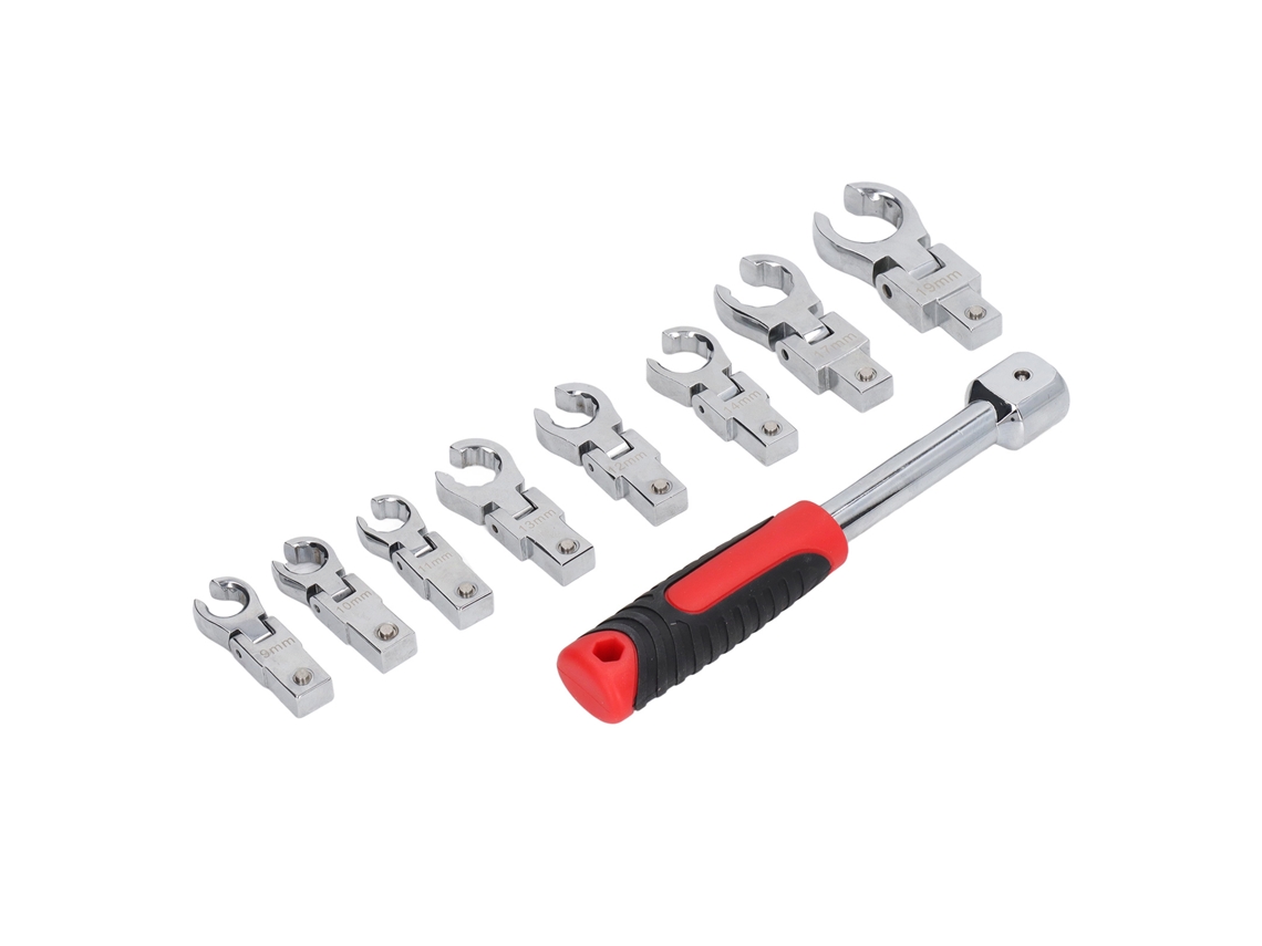Conjunto de Chaves Trocáveis com Cabeça Flexível 180°