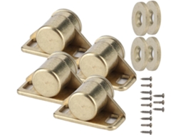 Fecho Magnético Para Porta Amonida, Estilo Antigo, Em Liga De Zinco Resistente, Para Armários E Closets, Cor Bronze