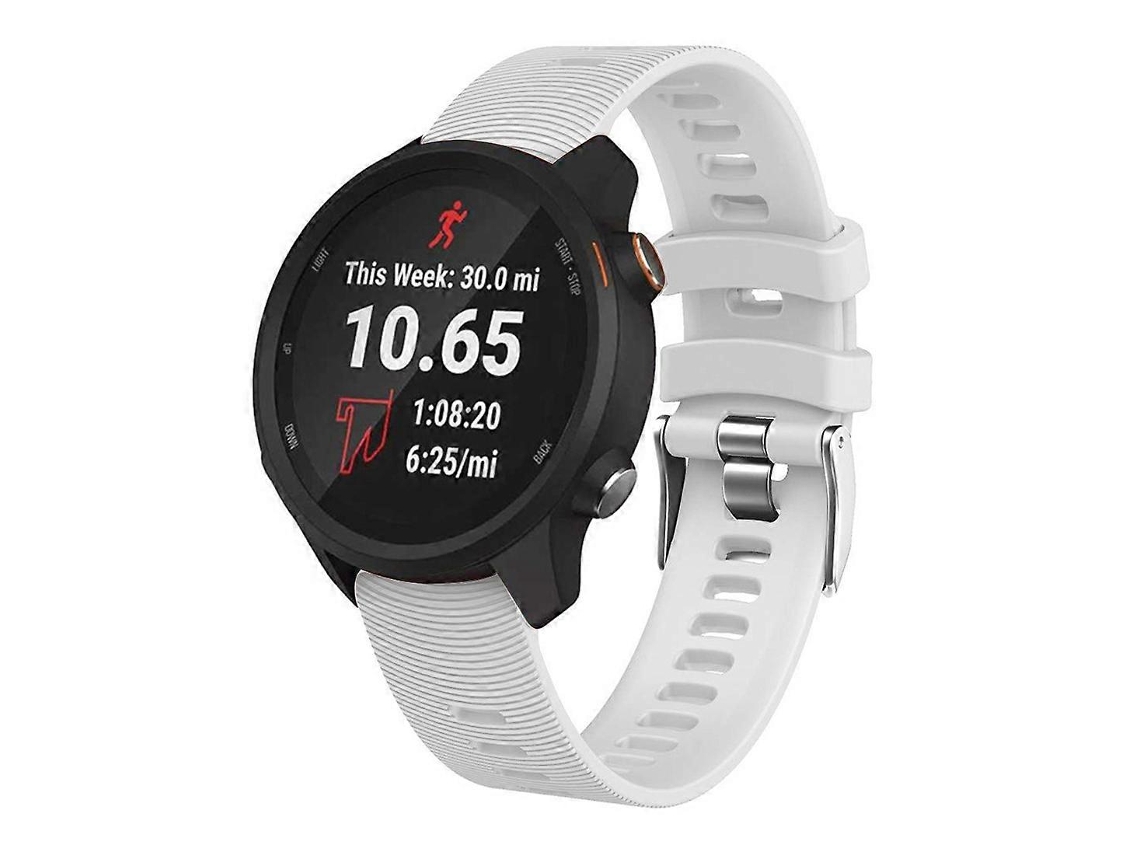 Pulseira De Silicone Para Smartwatch Garmin Forerunner 245 Nostalgia88