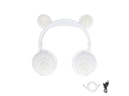 Fones de Ouvido Sem Fio LAXISCREED Cat Ear Led