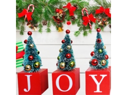 Enfeites De Natal De Madeira Em Formato De Monólito, Decoração Natalina.-aquaforge