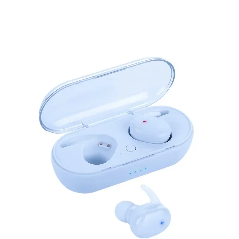 (azul) Fones De Ouvido Intra-auriculares Estéreo Tws Bluetooth, Com Cancelamento De Ruído E À Prova D'água.