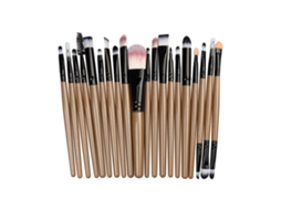 Conjunto De Pincéis Para Base E Sombra De Olhos