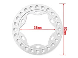 Laxiscreed Aro De Roda Rc Beadlock Para Carro 1/10 E 1.9 Polegadas