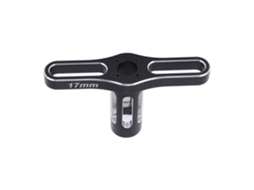 HURRISE Liga de Alumínio 17Mm Hex Tomada Chave para Carro 1/10 1/8 Rc