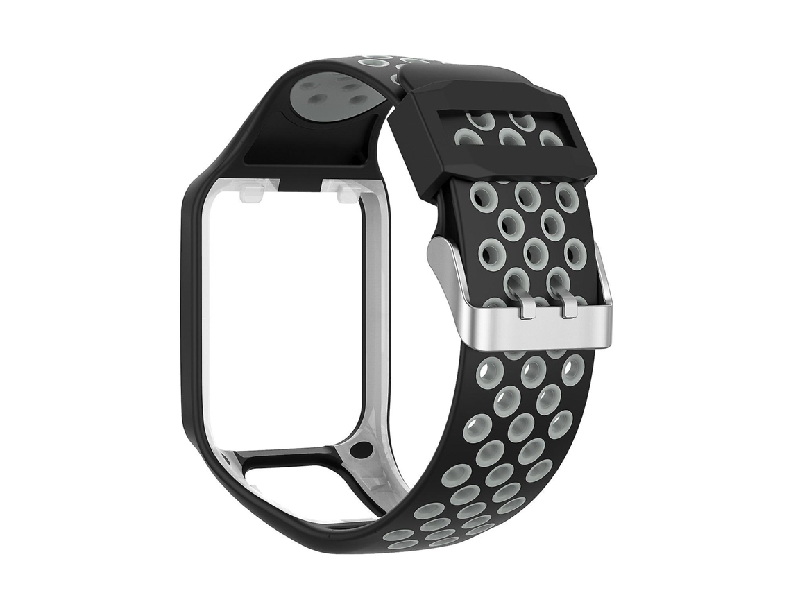 Pulseira De Relógio Para Tomtom Multi Sport/runner2/3 Pulseira De Relógio De Silicone De Substituição Olysi Shop