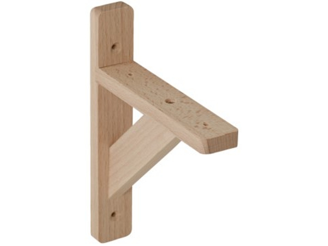 Suportes para Prateleiras em Madeira 15 X 19 Cm Faia Por Peça WOVAR