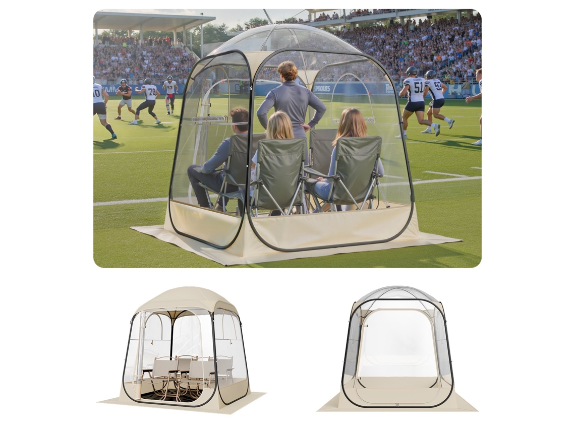 Tenda esportiva pop-up Vevor 160 x 160 x 182 cm para 2 a 4 pessoas