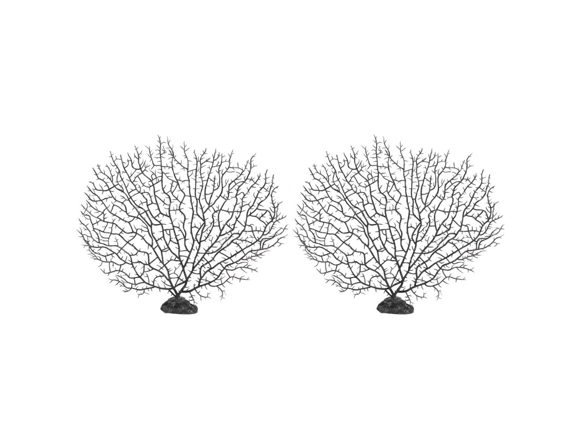 Peças Plantas Artificiais Para Aquário Decoração Com Coral