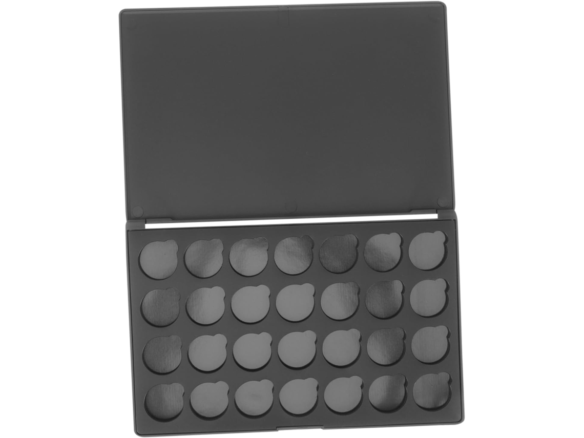 Paleta De Maquiagem Magnética Vazia Com 4 Peças Para Sombra E Blush - Prática E