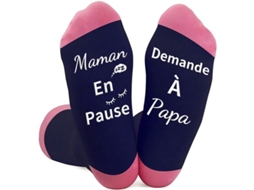 Escolha - Presente - Meias De Fleece Suave - Dia Das Mãe - Presente De Aniversário - Presente De Natal - Design Engraçado - Colorido E Confortável