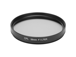 Filtro Cpl Polarizador Para Câmera Dslr Canon/nikon/sony/olympus/fuji 58mm Junestar