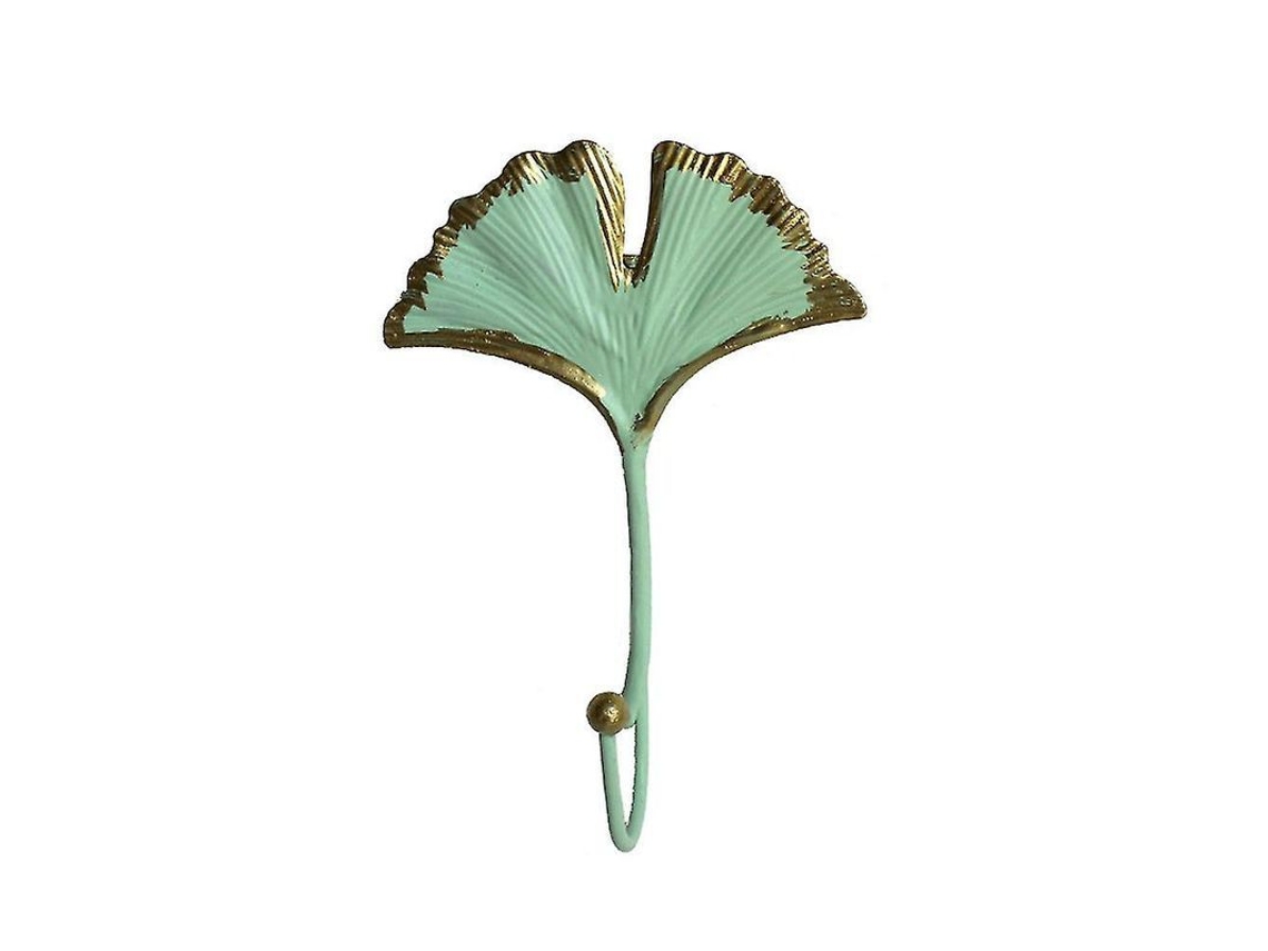 Fasst gancho de Hoja de Hierro para Puerta Pared Armario, Decoración Creativa para Ropa Llaves CUIDADOS